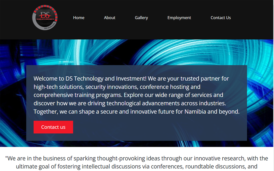 DS Tech project preview